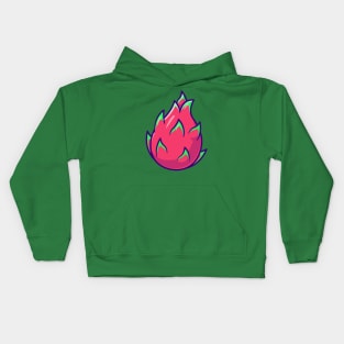 Dragon Fruit Cartoon Kids Hoodie